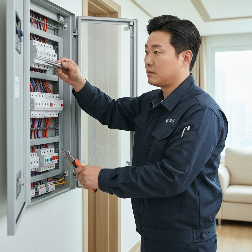 누전차단기 점검